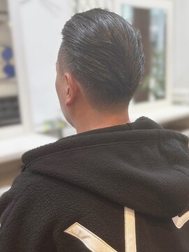 ランデ(RANDE) men'sメンズカットツーブロビジネス大人マッシュ30代40代50代