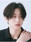 ニュアンスパーマセンターパートサイドパート韓国カルマパーマ