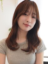 アミー 駒澤(Ammy komazawa)&nbsp;モカブラウン/レイヤーカット/レイヤー/顔周り/ミディアム/