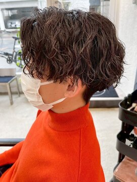 ピボット 北千住(PIVOT) メンズパーマスタイル