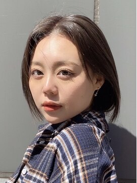 ニーフ(neaf) 透明感グレージュボブ