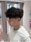 スペインカール/バロックパーマ/メンズパーマ/ツーブロック
