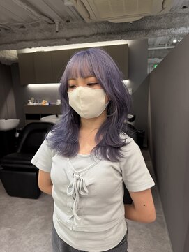 ロテ 名古屋 名駅店(Lote.) ミディアムヘア/暗めカラー/グランマッシュ