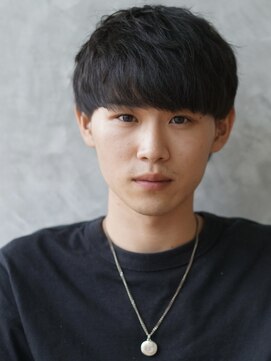 にもう マッシュスタイル