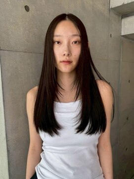 スクリーンギンザメゾン 銀座(SCREEN GINZA MAISON.) 黒髪カタログ/クラゲヘアー/オリーブグレー/銀座