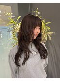 ナチュラルブラウンふんわりレイヤー