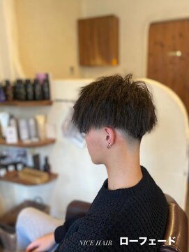 ナイス ヘアー(Hair) フェード×マッシュ