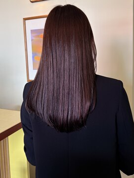 ヒントステーション(HINTSTATION) 〈浅草 半個室〉シアーブラウン/ロング顔まわりレイヤー