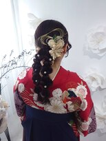 ヘアコレクション アンジュ(Hair collection Unge)&nbsp;名古屋 卒業式ヘアセット&袴着付