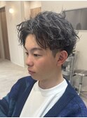 ＊ツイストスパイラルメンズセンター分け