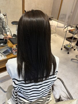 ルスト 成増店(Lust) 髪質改善ケアカラー×オリーブグレージュ×レイヤーカット
