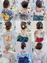 リムネ 四谷店(RIMUNE)&nbsp;浴衣ヘアアレンジ／花火大会