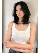 ランズ アネックス 梅田(LANDS ANNEX) カーテンバングなレイヤーカット 【大阪 梅田】