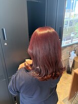 アップデート(up date)&nbsp;【update/YUI】ブリーチなしカシスブラウン