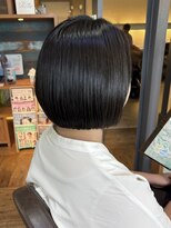 ヘアーエン(HAIR en) 切りっぱなしボブ