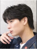 ビカム 名駅EAST(become) 曲がるメンズ縮毛矯正×毛流れフェザーパーマ風/名古屋/名駅