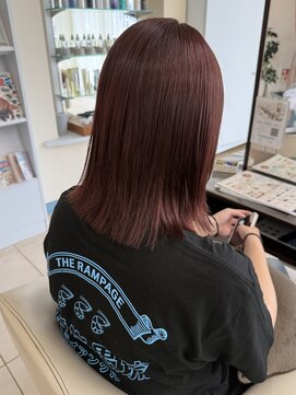 ウィーブリスタ(Weve Rista) ブリーチなしダブルカラーでつくるピンクカラー
