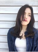 ゆる巻き×大人カラー