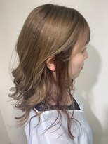 アズール 草加(azule)&nbsp;イルミナカラーで作るインナーカラー