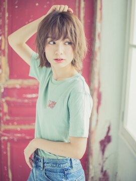 ヘアサロン レア 高崎(Lea) ナチュラルレイヤーボブ