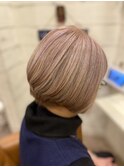 大人ショートボブ