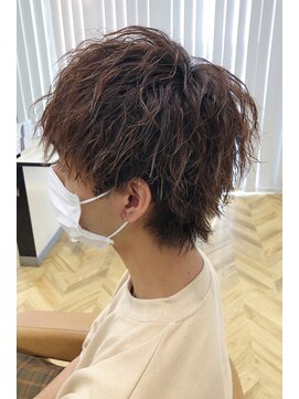 オリジン サロン(THE ORIGIN'S SALON) マッシュショート【ツイストパーマ】