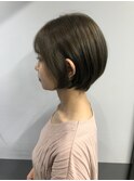 【CELINE 西荻窪】小顔オリーブカラーボブルフクールショート