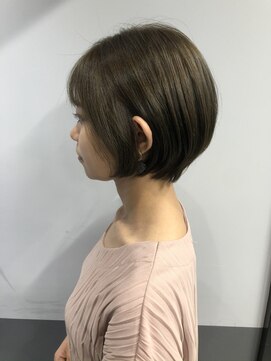 ジーナ 西荻窪(Zina) 【CELINE 西荻窪】小顔オリーブカラーボブルフクールショート