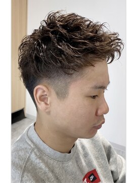 シエル 千葉店(CIEL) 【メンズ】アップバングショート