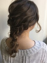 卒業式ヘアメイク　着物