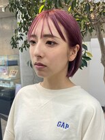 セル(CELL)&nbsp;ピンク×ボブ　モード　ワイドバング