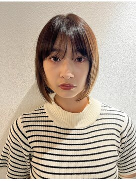 ロンドプロフィール 浦和(Lond profil) 【ワンランク上のボブ】切りっぱなしボブ【浦和】