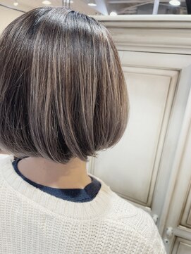 グローリープラス(Glory+plus) すっきりボブ×バレイヤージュ