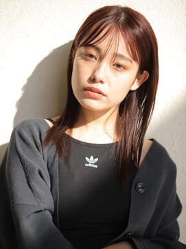 ピノ ウメダ(Pinot UMEDA) #イメチェンロング#チェリーブラウン#ダークアッシュ