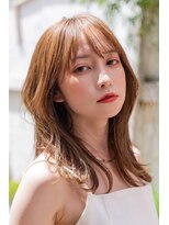 アルテ(ARTE)&nbsp;【ARTE表参道/青山】モテ髪ミディアム×ブリーチなしイルミナ