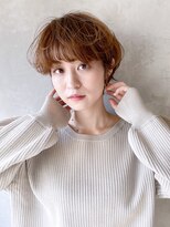 アイティーバイアルバム 八王子店(IT by ALBUM)&nbsp;ふわっとショート_大人ガーリーチョコレートプリカール_28882