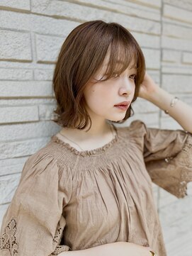 ブラン(Le BLANC) 【石崎 枝里】シースルーバング×サイドバング