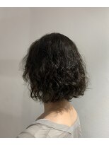 バズ(BUZZ) ミニbobパーマ×オリーブグレージュ