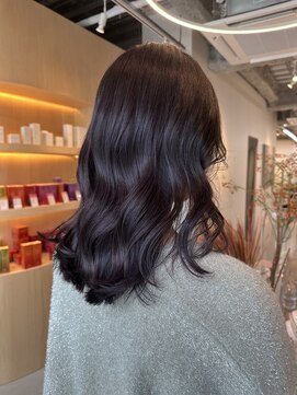 シダ(sida SAIIN) 暗髪パールグレージュヘア