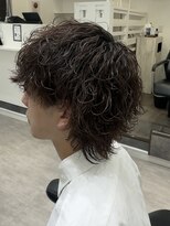 メンズ サロン ドット トウキョウ 町田店(men's salon dot. tokyo)&nbsp;ウルフ×波巻きパーマ