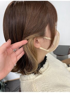 エルパライソ リフォ 武生店(Elparaiso Reff) 外ハネ×イヤリングカラー