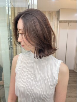 ネウィ 銀座(newi)の写真/顔周りの似合わせはお任せ！骨格や髪質に合わせたカットで、あなただけの似合わせスタイルに☆