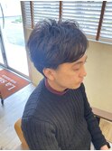 メンズカット☆ダークアッシュ☆