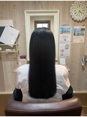 縮毛矯正/ストレートロング/ストレートパーマ/黒髪ロング/ツヤ髪