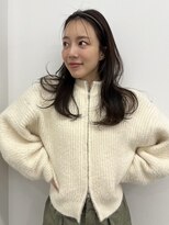 ノウハウ タニマチ(KNOWHOW tanimachi) ふわっとレイヤー/甘め巻き髪スタイル/やわらかベージュ