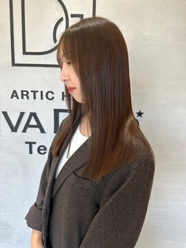 アーティック ヘア ディーヴァディーヴォ テスタ(ARTIC HAIR DIVA DIVO TESTA) ナチュラルブラウン/透明感カラー/ベージュカラー【SAHO】