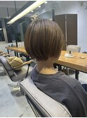 20代30代40代大人かわいいショートボブ