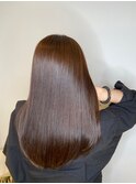 髪質改善＊ロングレイヤーグレーベージュ＊美髪【Zina船橋】