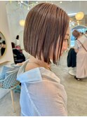 ショートボブ☆ブリーチ◎ダブルカラー☆髪質改善20代～50代