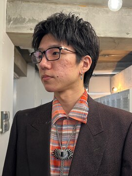 バイフィフス 原宿/表参道(by fifth) ラフな質感の無造作パーマ×スパイキーショートスタイル